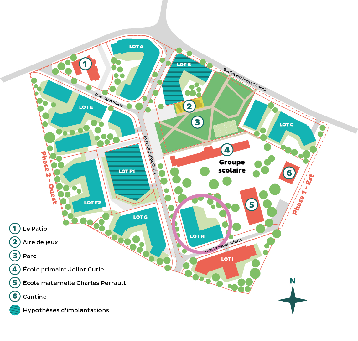 Plan-Projet-global-Lot_H-Igny-Juin25 Plan global et situation du lot H